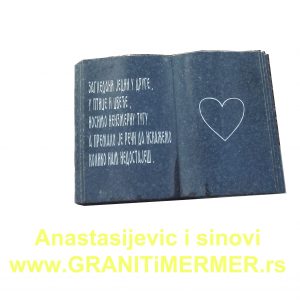 Knjiga od granita kamenorezac anastasijevic