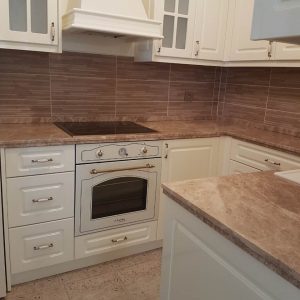 Kuhinja od mermera emperador light 2