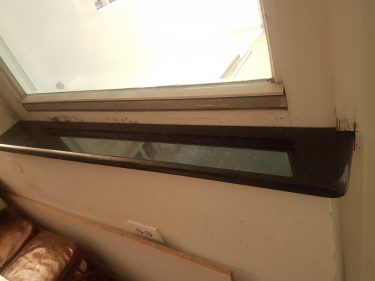 Spoljasnje okapnice od granita black galaxy