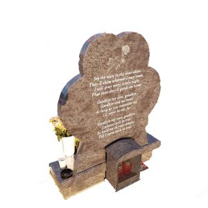 Spomenik Visage Blue Granit - Kamenorezac Anastasijevic