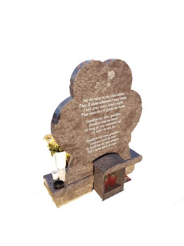 Spomenik Visage Blue Granit - Kamenorezac Anastasijevic