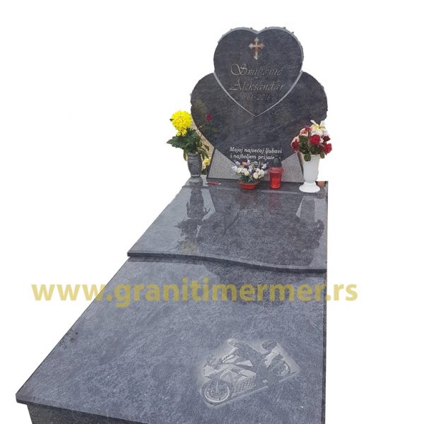 Spomenik Visage Blue granit Beograd Kamenorezac- Anastaijevic i sinovi 1