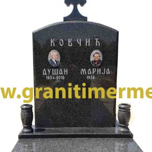 Spomenik sa krstom od materijala granit imapala