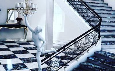 stepenice od granita i mermera kamenorezac Anastasijevic i sinovi Surcin Novi Beograd